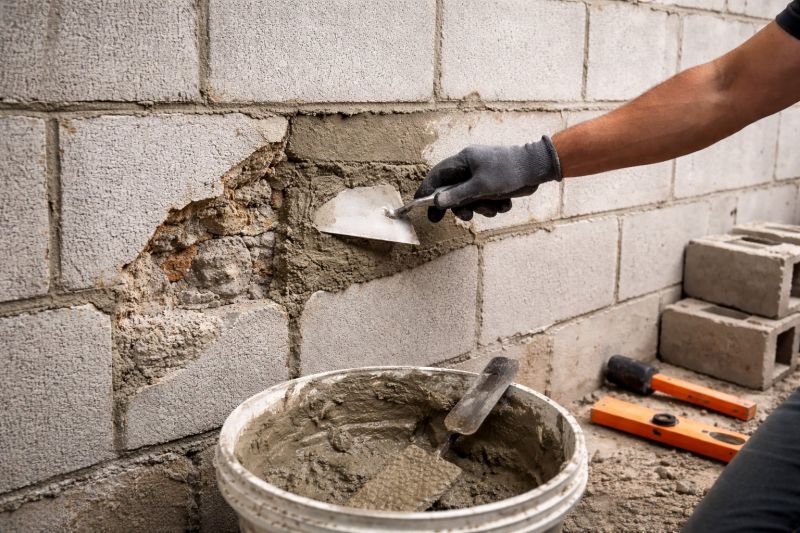 Block Wall Repair in Temperance, MI