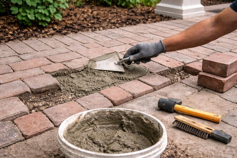 Brick Flatwork Repair in Trenton, MI