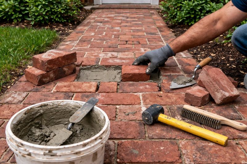 Brick Hardscape Repair in Monroe, MI