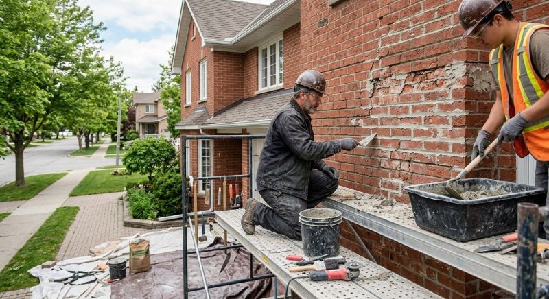 Brick Masonry Repair in Temperance, MI