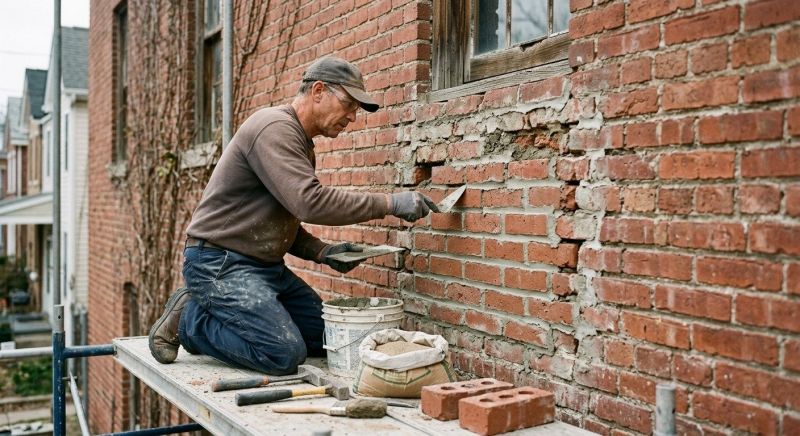 Brick Repair in Lambertville, MI