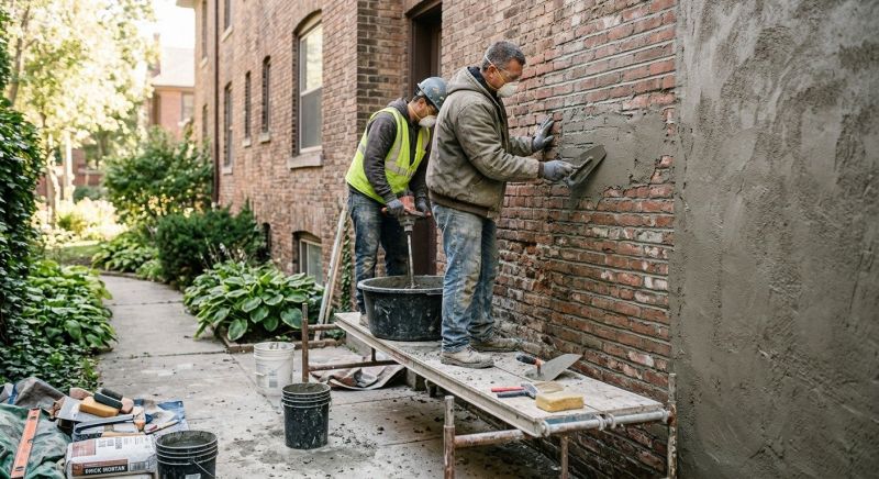 Brick Repair in New Boston, MI