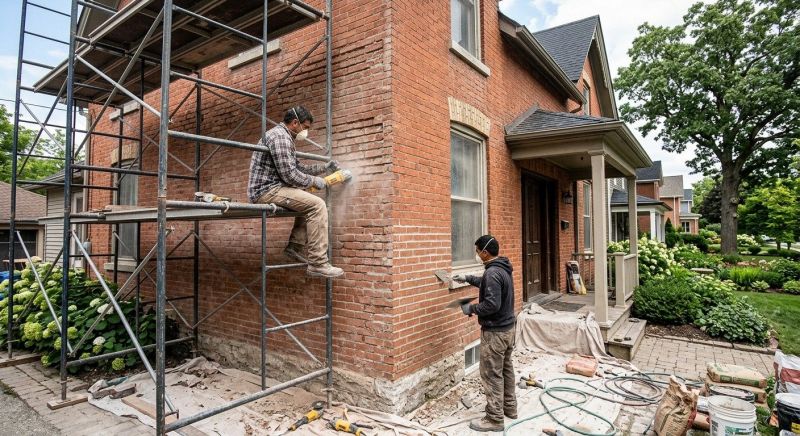Brick Restoration in Dundee, MI