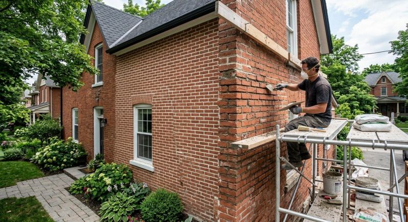 Brick Restoration in Monroe, MI