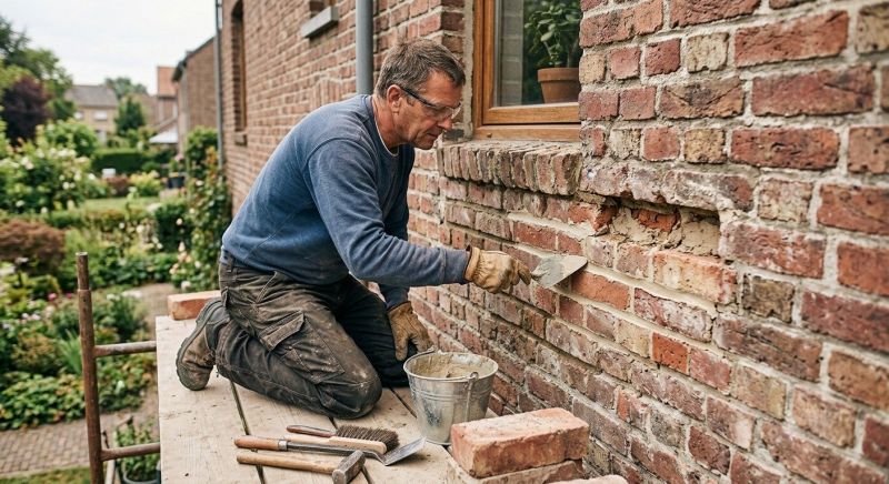 Brick Stairs Repair in Temperance, MI