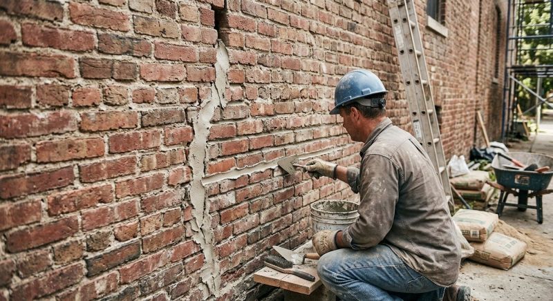 Brick Wall Repair in Ida, MI