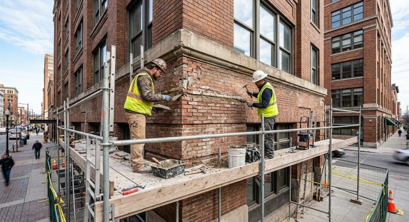 Commercial Masonry Repair in Carleton, MI