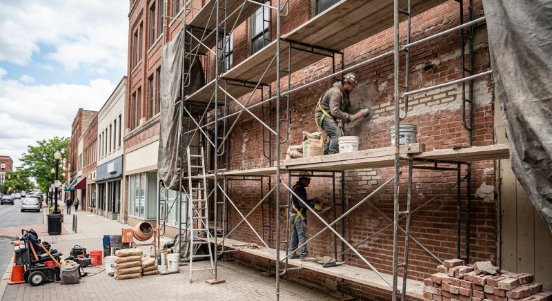 Commercial Masonry Repair in Lincoln Park, MI