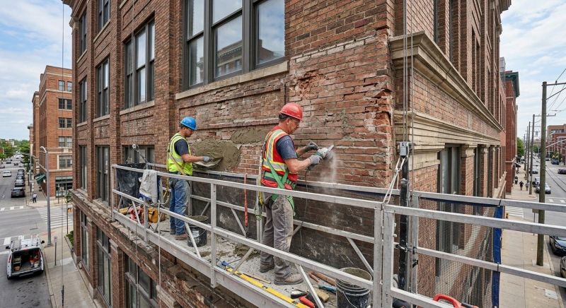 Commercial Masonry Repair in Wyandotte, MI