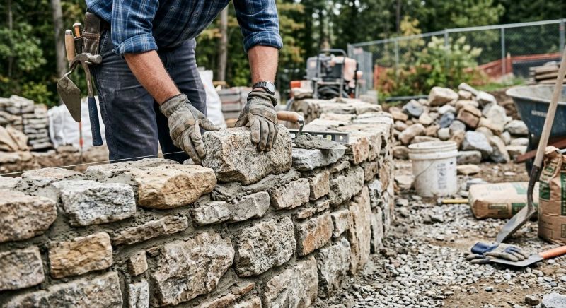 Commercial Stone Masonry in Wyandotte, MI