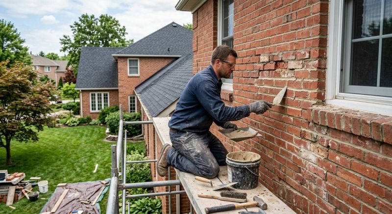 Masonry Repair in Monroe County, MI