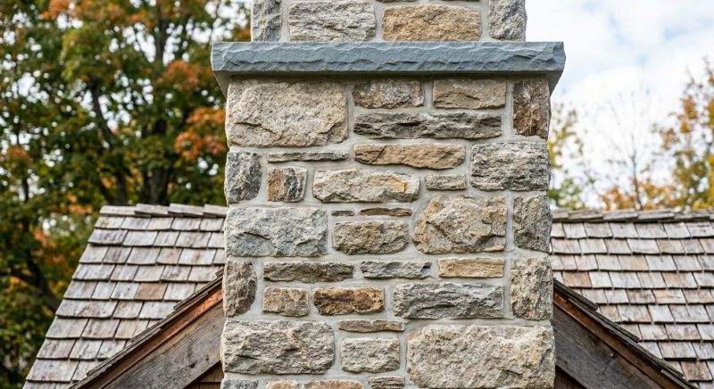 Stone Chimney Installation in Wyandotte, MI