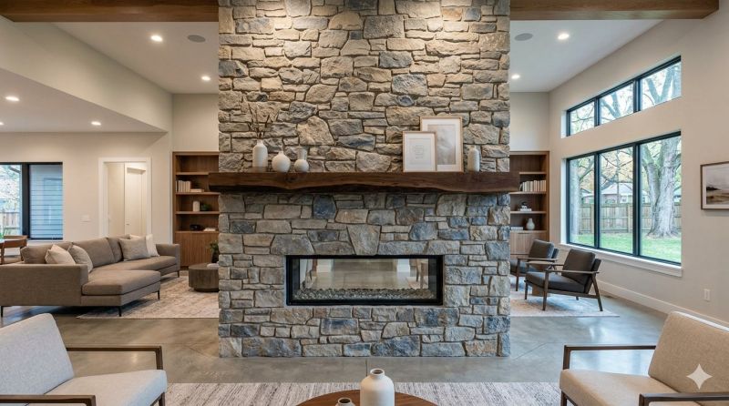 Stone Chimney Installation in Wyandotte, MI