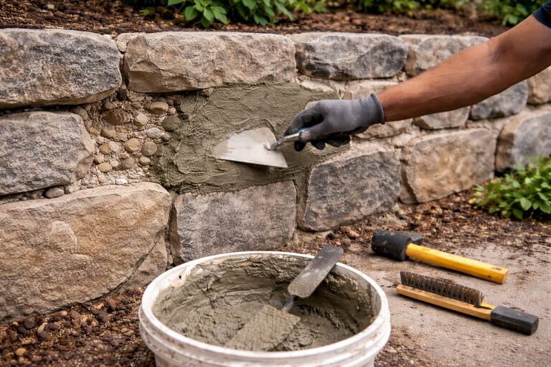 Stonework Repair in New Boston, MI