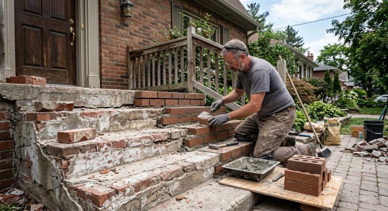 Stonework Repair in Romulus, MI